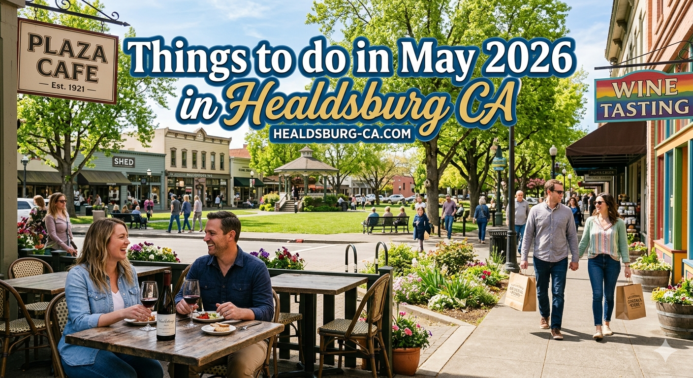 You are currently viewing Events and Things to do in May 2026 in Healdsburg California