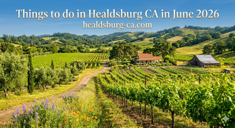Read more about the article Events and Things to do in June 2026 in Healdsburg California