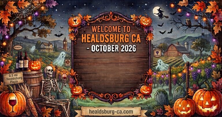 Read more about the article Events and Things to do in October 2026 in Healdsburg California